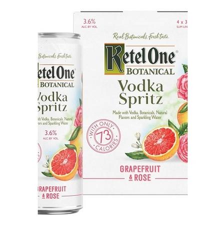 KETEL ONE VODKA SPRITZ GRAPEFRUIT + ROSE