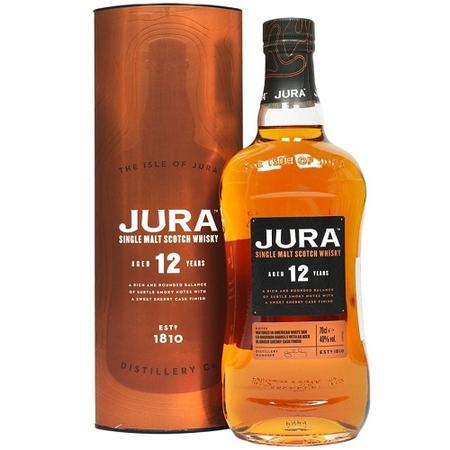 JURA 12 YEAR SINGLE MALT SCOTCH WHISKEY 