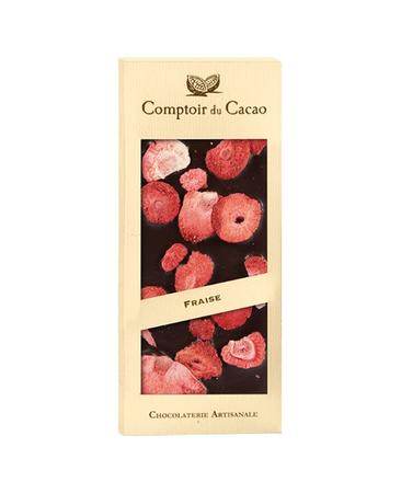 COMPTOIR DU CACAO DARK CHOCO STRAWBERRY