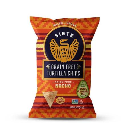 SIETE TORTILLA CHIPS DAIRY FREE NACHO   