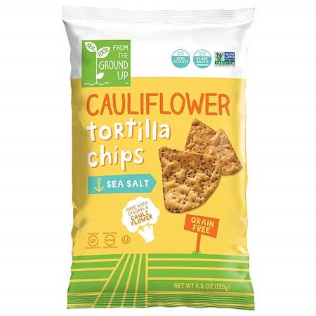 FROM THE G UP CAULIFLOWR TORTILLA CHIPS