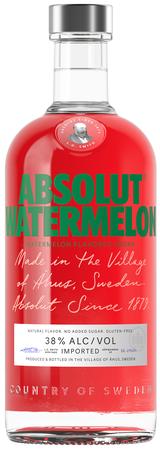 ABSOLUT WATERMELON VODKA 750ML          