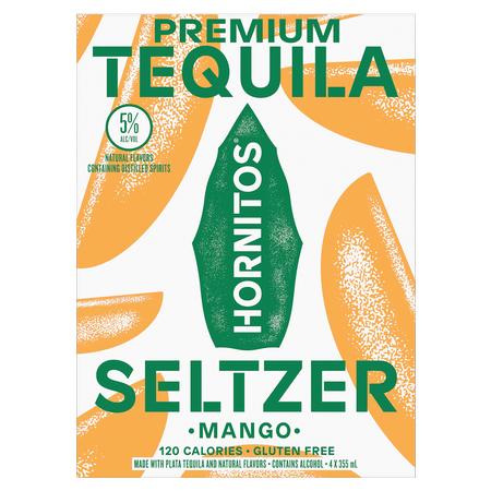 HORNITOS MANGO TEQUILA SELTZER 4PK