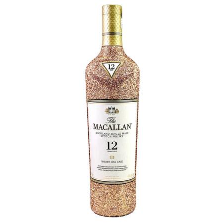 MACALLAN 12 YEAR SHERRY WHISKY 750ML (GLAM EDITION)