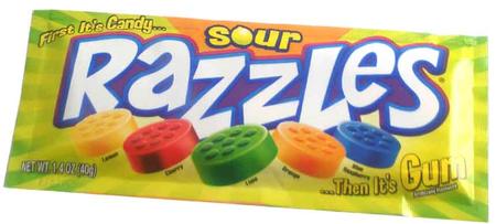 RAZZLES SOUR CANDY 40G