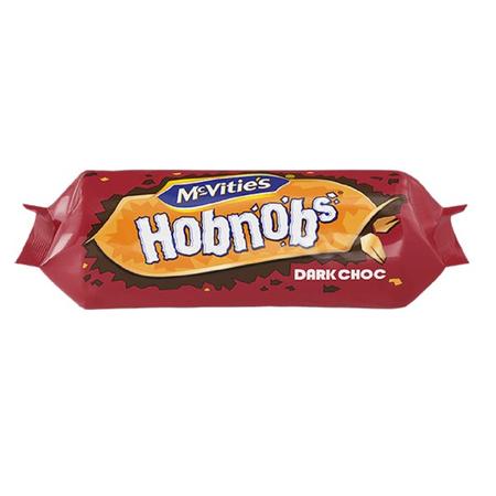 MCVITIES HOBNOBS DARK CHOCOLATE 162G