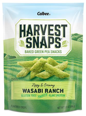 HARVEST SNAPS GREEN PEA WASABI RANCH 3OZ