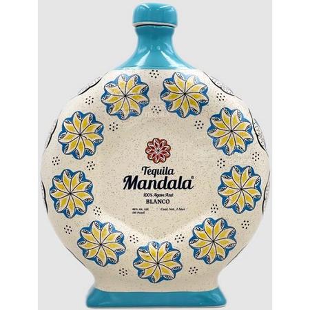 MANDALA BLANCO TEQUILA CERAMIC 1 LITER  