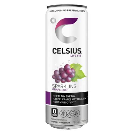 CELSIUS SPK GRAPE RUSH 12