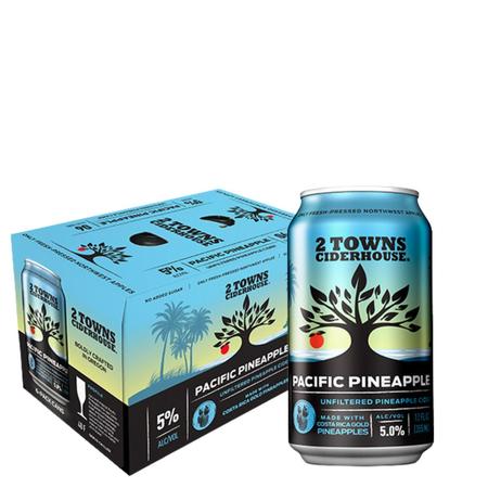 2 TOWNS PACIFIC PINEAPPLE 6PK CANS      