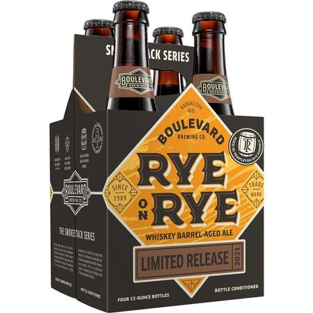 BOULEVARD BREWING RYE ON RYE 4PK/12OZ BOTTLES