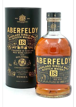 ABERFELDY 18 YR TUSCAN SCOTCH 750ML