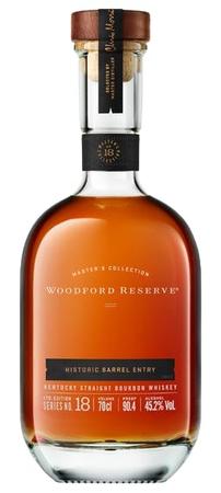 WOODFORD HISTORIC BARREL ENTRY NO #18 BOURBON 700ML