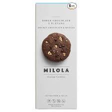 MILOLA DOUBLE CHOCOLATE BANANA COOKIES 160G