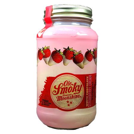 OLE SMOKY WHITE CHOCOLATE STRAWBERRY CREAM 750ML