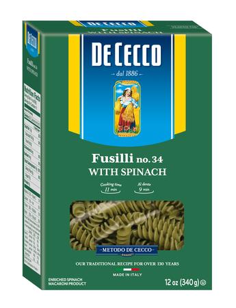 DECECCO SPINACH FUSILLI #34