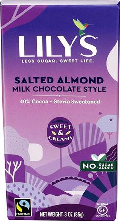 LILY`S SALTED MILK ALMOND CHOCOLATE