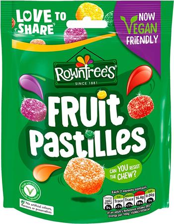 ROWNTREES FRUIT PASTILLES 143G