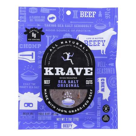 KRAVE SEA SALT ORIGINAL BEEF JERKY