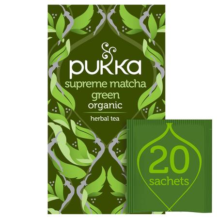 PUKKA SUPREME MATCHA GREEN TEA 20CT