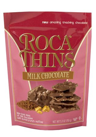 ALMOND ROCA THINS MILK CHOCOLATE TOFFEE