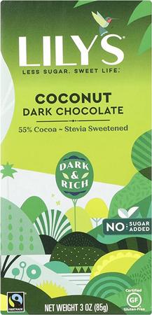 LILY`S COCONUT DARK CHOCOLATE
