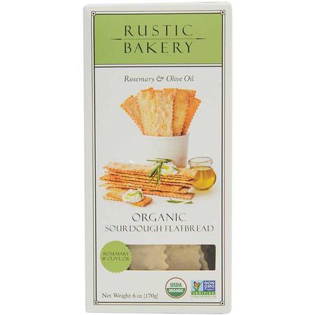 RUSTIC BAKERY ROSEMARY & OLIVE OIL FLATBREAD