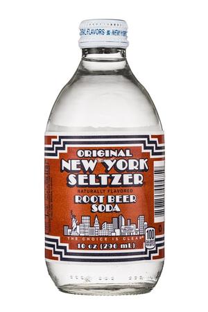 NEW YORK SELTZER ROOTBEER SODA 10OZ