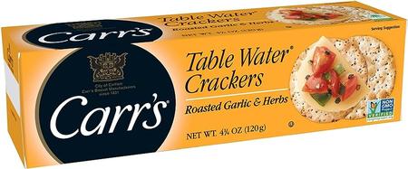 CARR`S ROASTED GARLIC & HERB CRACKERS 5OZ