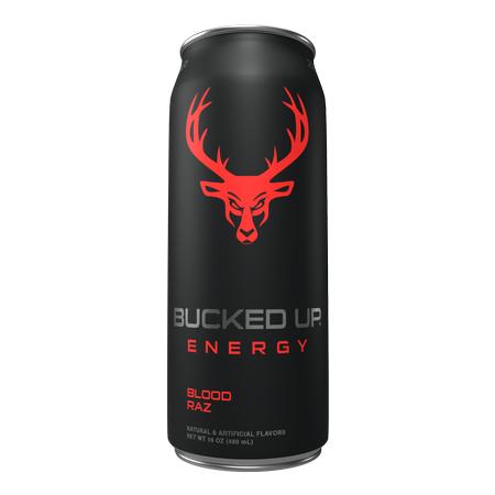 BUCKED UP ENERGY DRINK BLOOD RAZ 16OZ