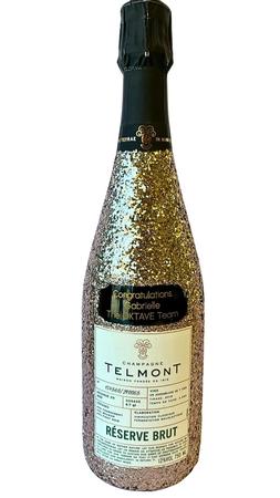 TELMONT RESERVE BRUT 750ML (GOLD GLAM + ENGRAVING)