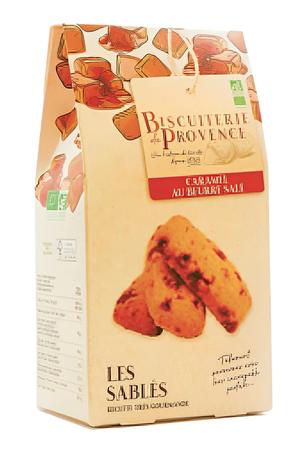 BISCUITERIE SALTED BUTTER CARAMEL SABLES 120G