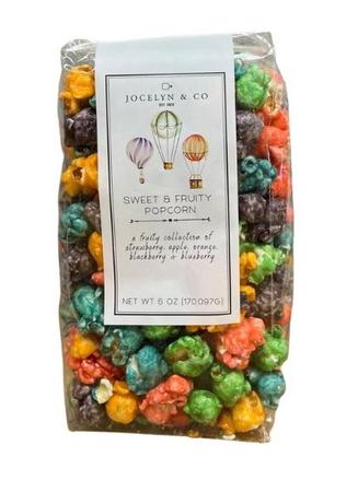 JOCELYN & CO SWEET & FRUITY POPCORN 6 OZ