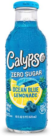 CALYPSO OCEAN BLUE LEMONADE *ZERO SUGAR* 16OZ