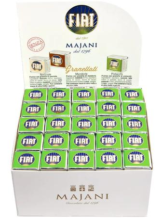 MAJANI CREMINO FIAT PISTACHIO WHITE CHOCOLATE CUBE