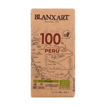 BLANXART 100% ORGANIC PERU ECO DARK CHOCOLATE 2.8 OZ