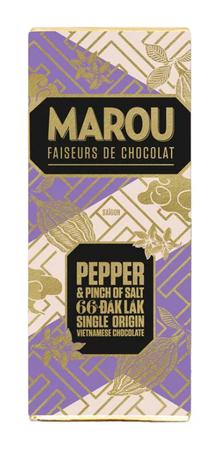 MAROU DAK LAK PEPPER & SALT 70% BAR