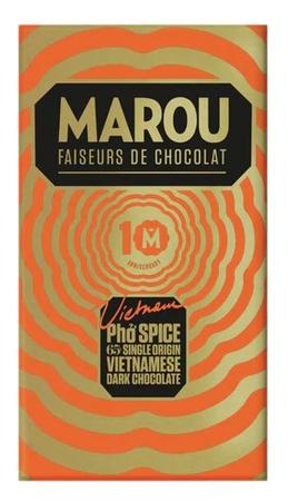 MAROU PHO SPICE 64% SINGLE ORIGIN CHOCOLATE BAR