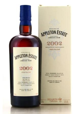 APPLETON ESTATE HEARTS COLLECTION 2002 750ML