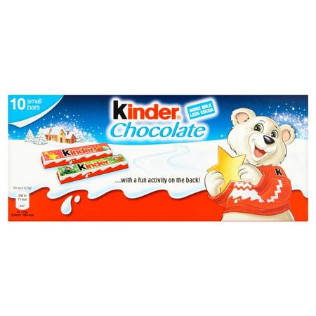 KINDER CHOCOLATE 10 PC 125G