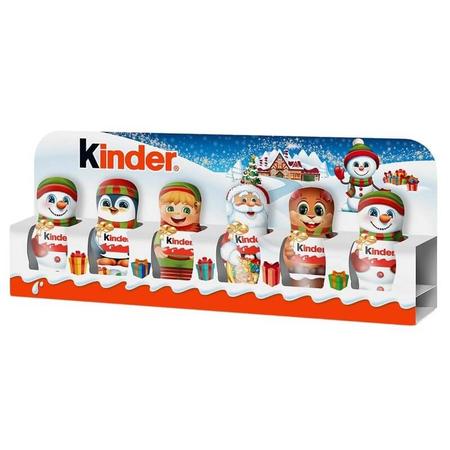 KINDER MINI FIGURES 6PK 90G