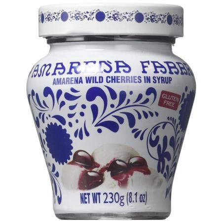 FABBRI AMARENA CHERRIES W/SYRUP 230G