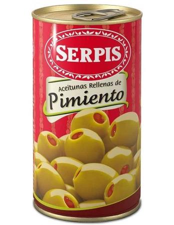 SERPIS PIMIENTO OLIVES CAN 130G