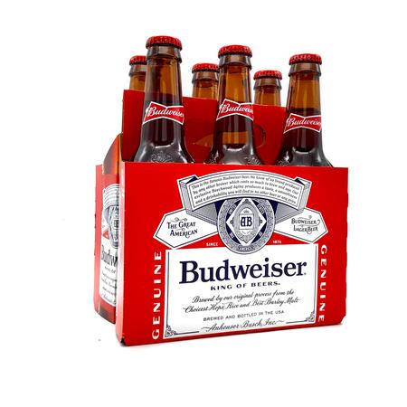 BUDWEISER 6PK/12OZ BOTTLES