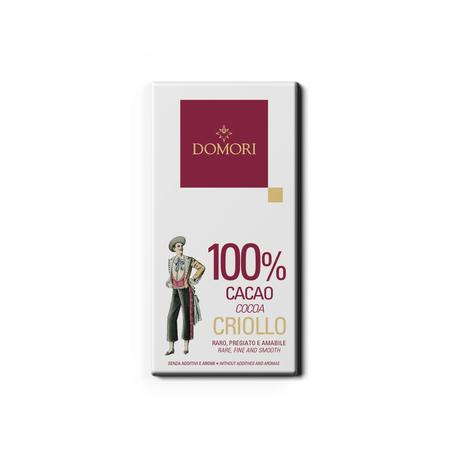 DOMORI CRIOLLO DARK CHOCOLATE 100%