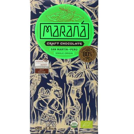 MARANA SAN MARTIN DARK CHOCOLATE 80%