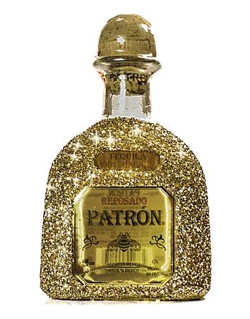 PATRON REPOSADO TEQUILA *GOLD GLAM* 750ML