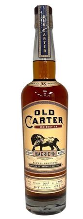 OLD CARTER STRAIGHT AMERICAN WHISKEY BATCH #7 750ML