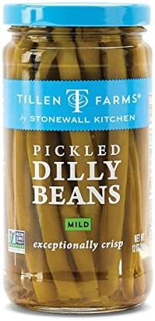 TILLEN FARMS PICKLED DILLY BEANS MILD 12 OZ