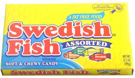 SWEDISH FISH 3.1 OZ BOX                 